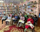 «В старшей группе «Светлячки» прошла экскурсия в библиотеку «День рождения С. В. Михалкова».